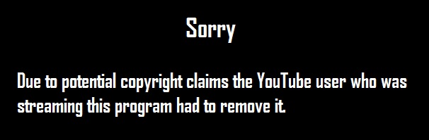 Copyright message